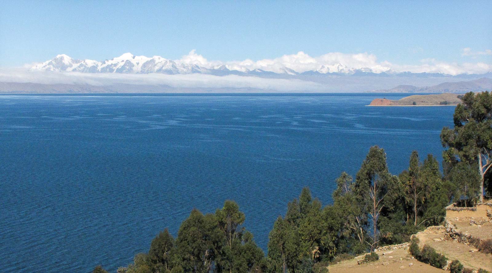 Isla del Sol Cordillera Real Bolivie