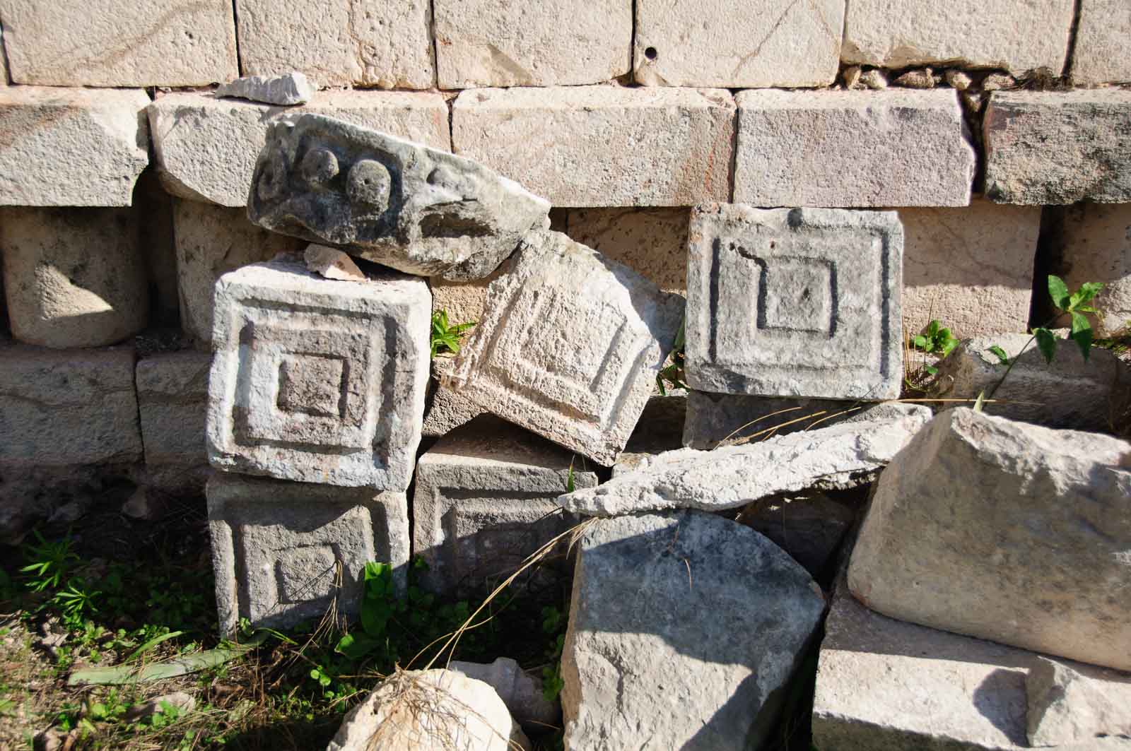 Dans la cité maya de Uxmal