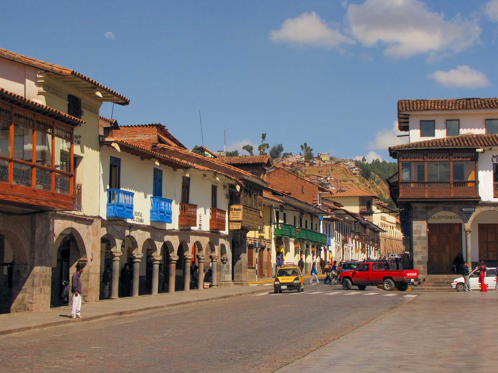 Sur la plaza de Armas, Cuzco