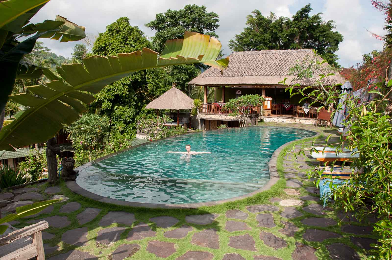 Villa Abian Ayu, un hôtel avec piscine à Sidemen