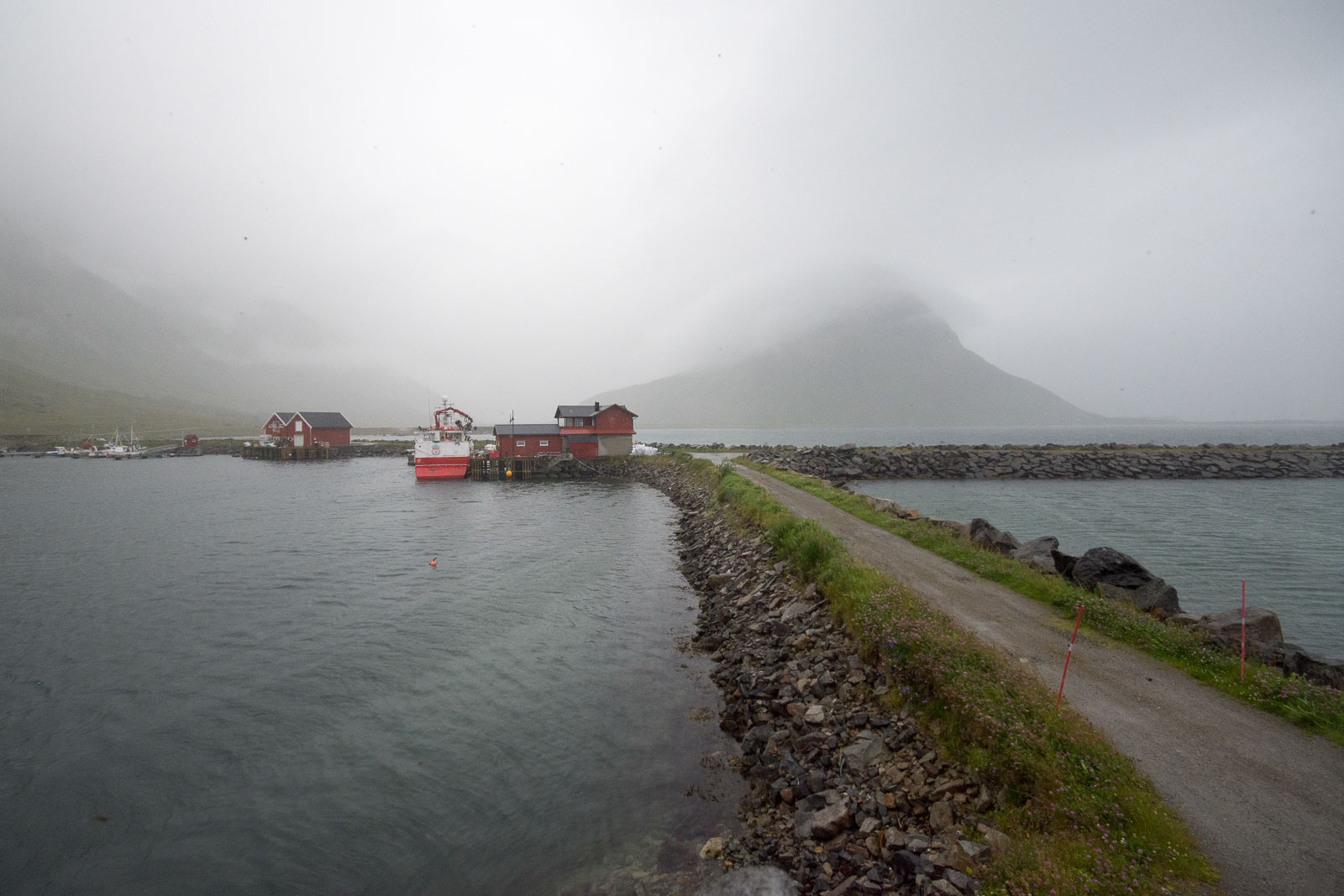 Temps typique des îles Lofoten