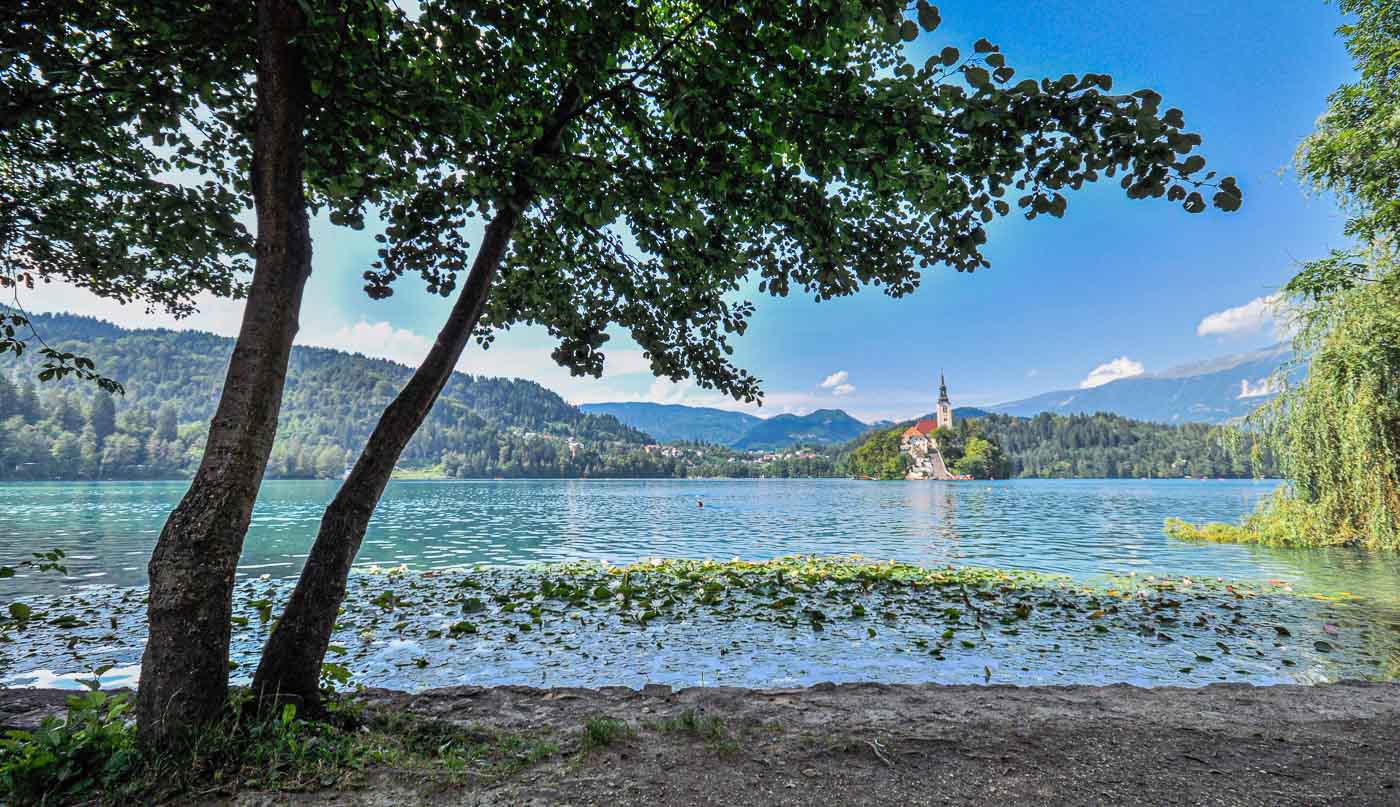 Le lac de Bled, un des plus beaux lacs des Alpes
