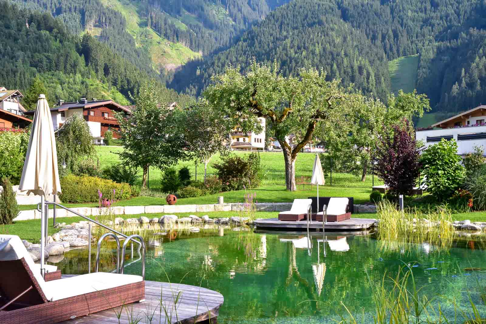 Hébergement avec piscine à Mayrhofen