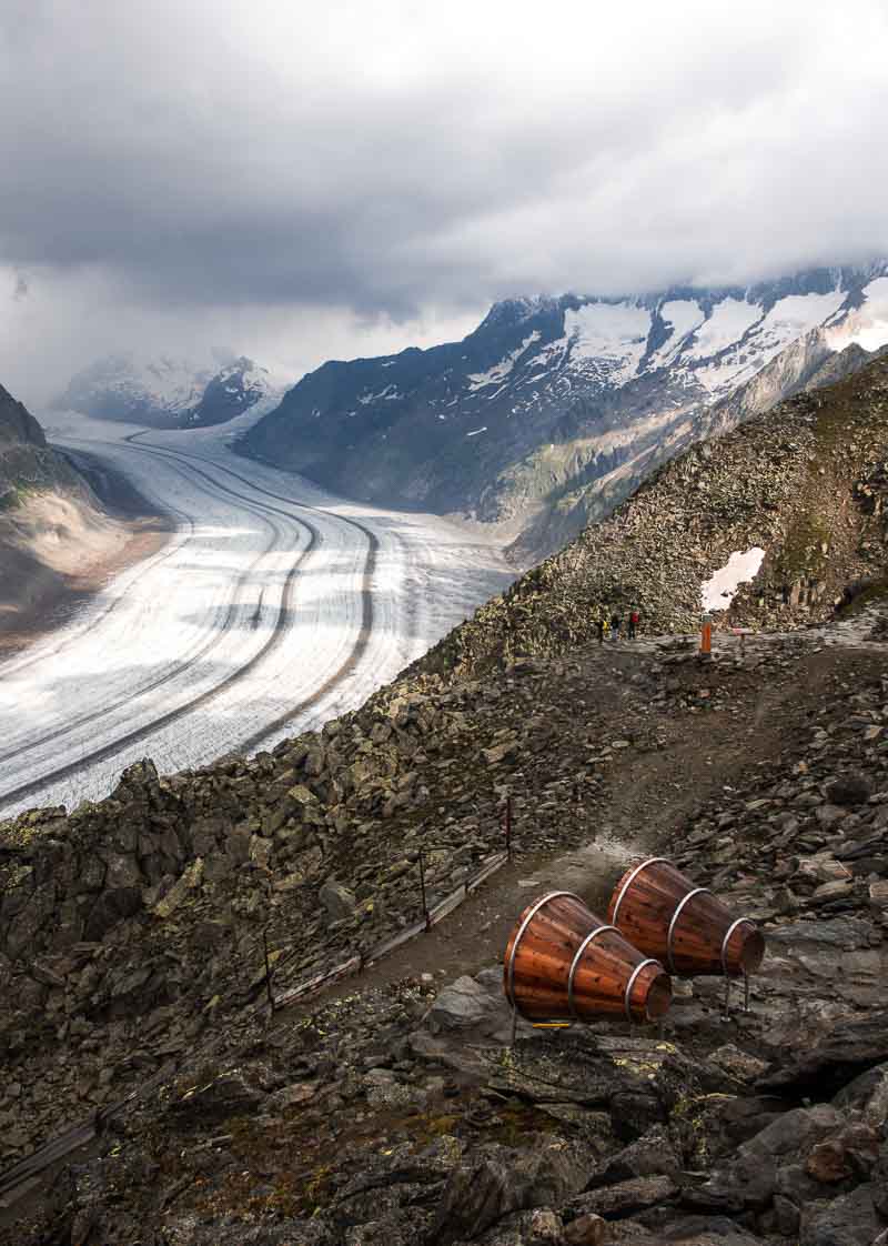 Un des glaciers suisses les plus spectaculaires