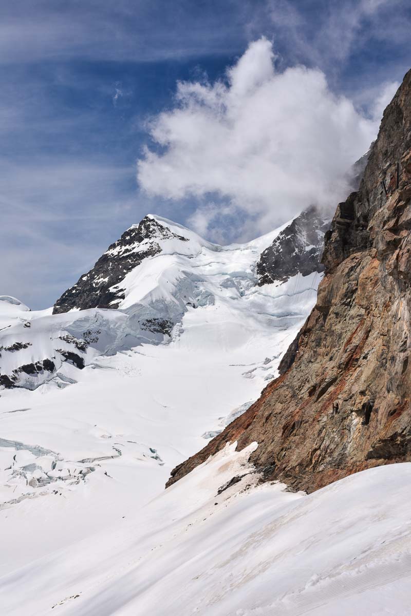 Vers le sommet de la Jungfrau
