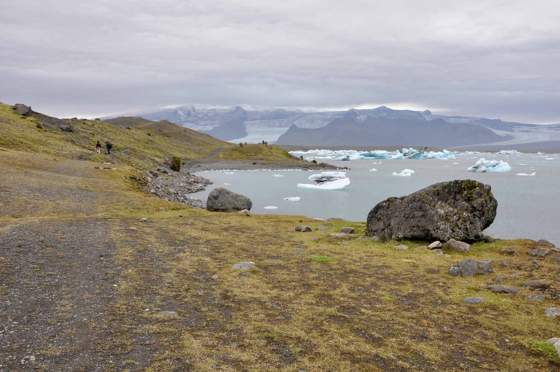 La glace de Jökulsárlón