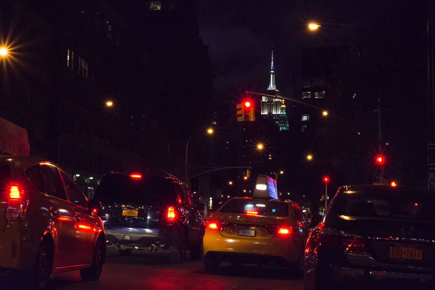 New York la nuit, Empire State building