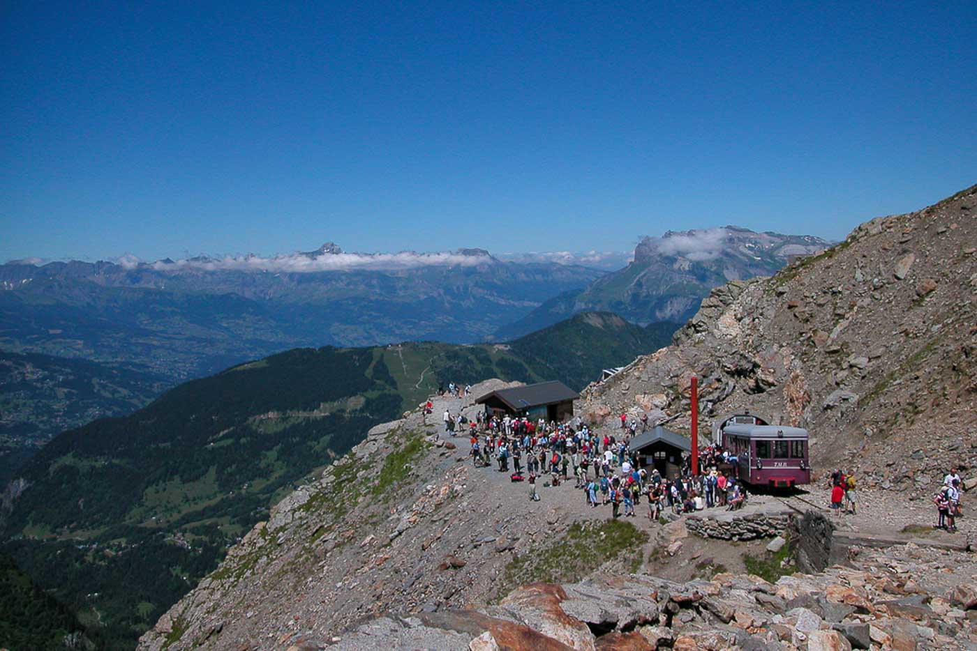 tramway du Mont Blanc à Saint Gervais