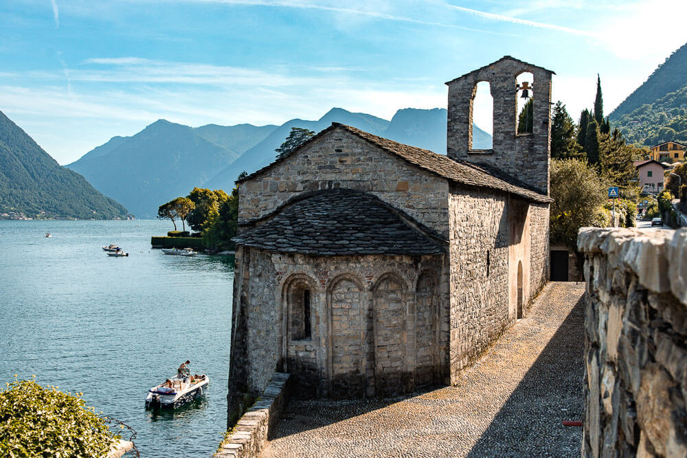 Le lac de Côme en Italie